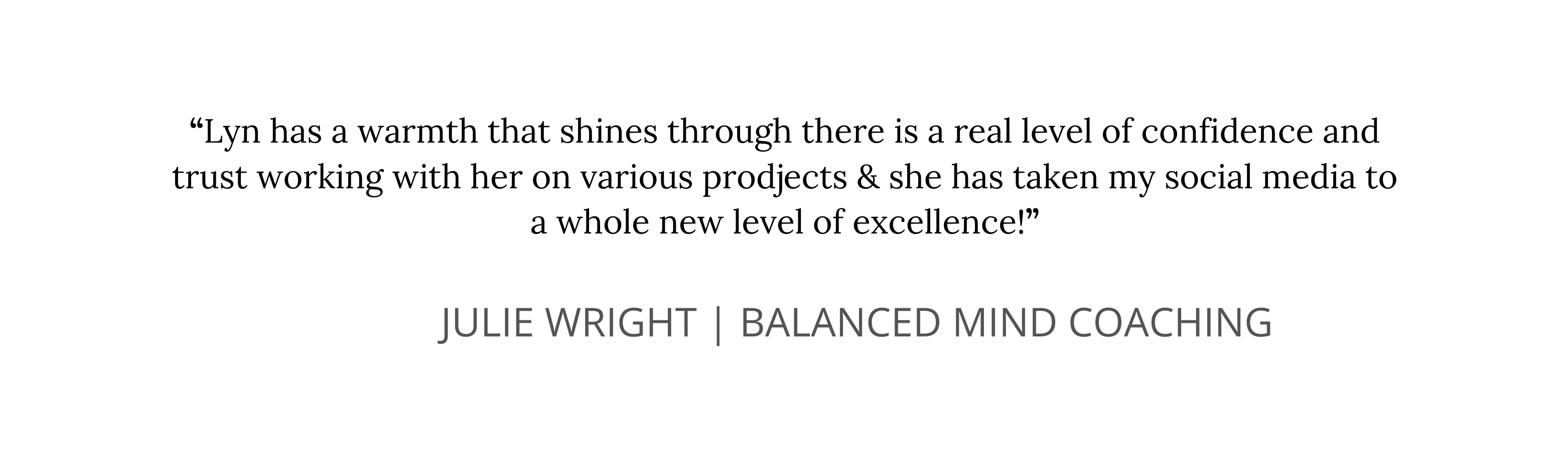 Client testimonial 3